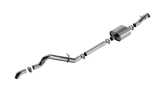 Borla 2.3L 2DR/4DR T-304 Stainless Steel Cat-Back Touring Exhaust | Ford Bronco (21-22) (140897)