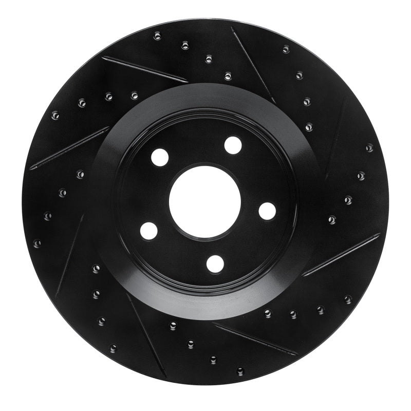DFC D&S Black Brake Rotor (FRONT LEFT): Dodge Durango (11-25)