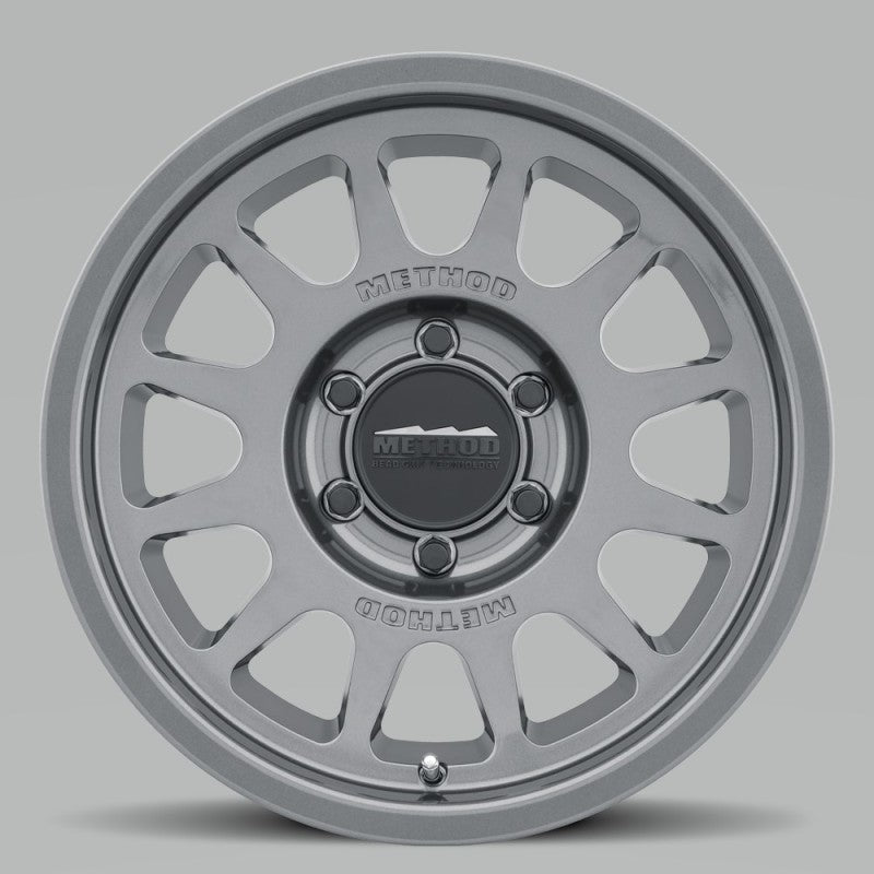 Method MR703 Gloss Titanium | 16x8" +0mm | 6x5.5mm Wheel