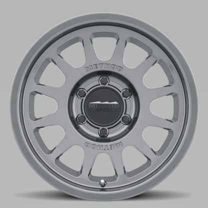 Method MR703 Gloss Titanium | 17x8.5" +0mm | 6x5.5mm Wheel