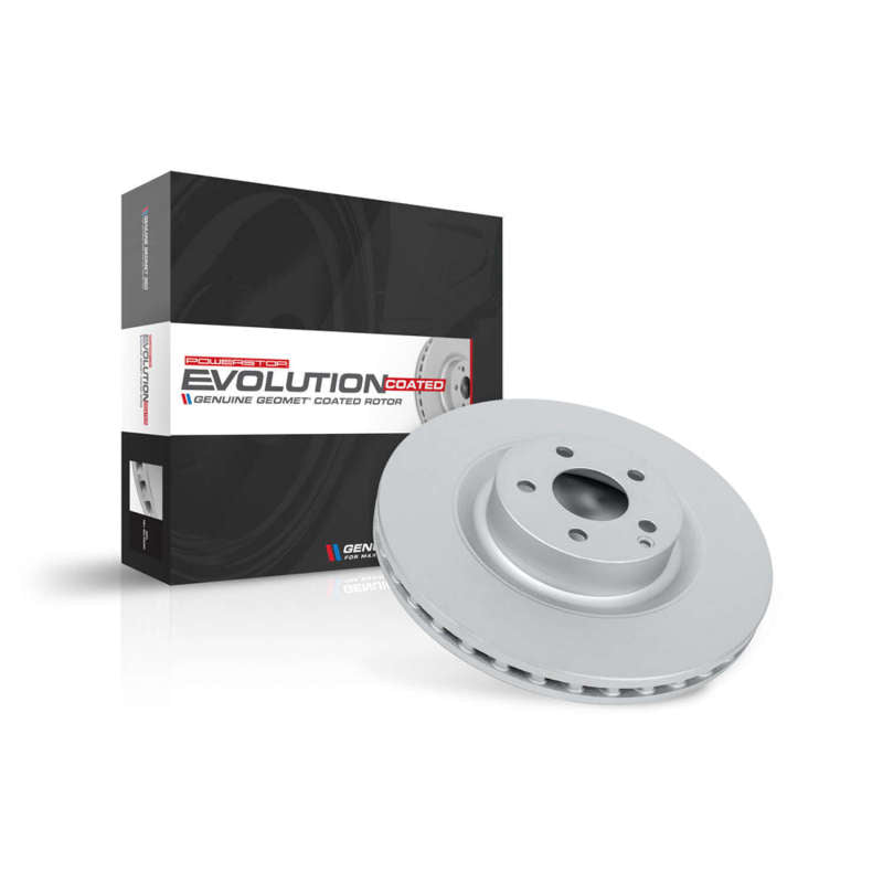 PowerStop Subaru BRZ Rear Evolution Geomet Coated Rotor | 12-16 (JBR1365EVC)