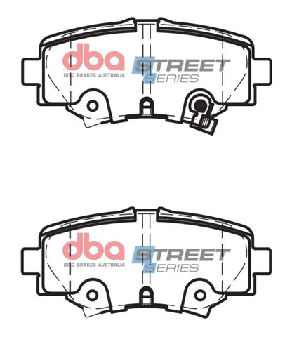 DBA Rear Street Series Brake Pads | Mazda 3 (14-16) (DB2331SS)