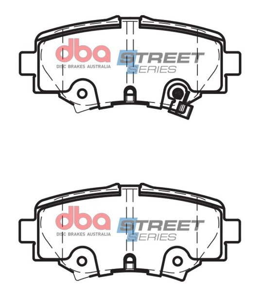 DBA Rear Street Series Brake Pads | Mazda 3 (14-16) (DB2331SS)