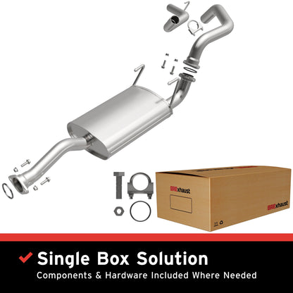 BRExhaust 1999-2002 Toyota 4Runner Direct-Fit Replacement Exhaust System