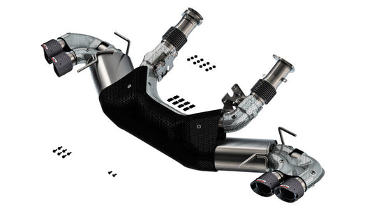 Borla S-Type Cat-Back Exhaust | Chevy Corvette 6.2L V8 AT w/o NPP (20-24) (SPF140840CF)