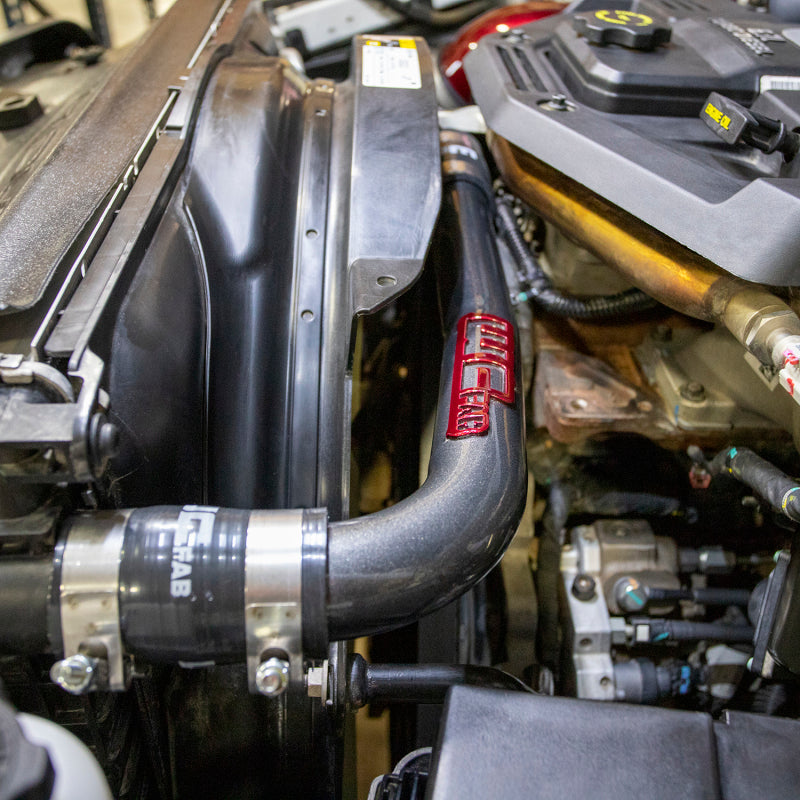 Wehrli 10-18 Dodge 6.7L Cummins (Non 13-15 w/Dual Rads/Twin CP3) Upper Coolant Pipe - Bengal Red