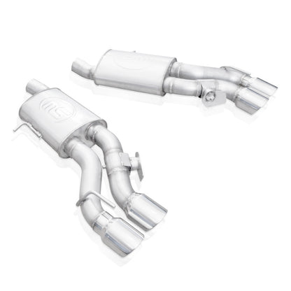Stainless Works Axleback System Dual-Mode Turbo Mufflers 4in Tips | Cadillac CTS-V Sedan (16-18) (CTSV16MKS-FC)