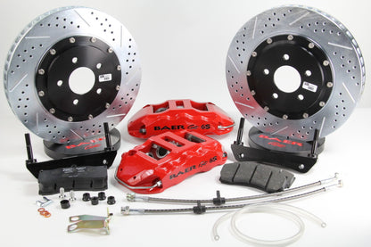 Baer Brakes 05-10 Chrysler 300 15in Extreme+ Rear Brake Kit-Red-