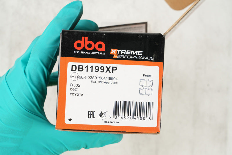 DBA Front Xtreme Performance Brake Pads | Toyota Land Cruiser XP650 (91-96) (DB1199XP)