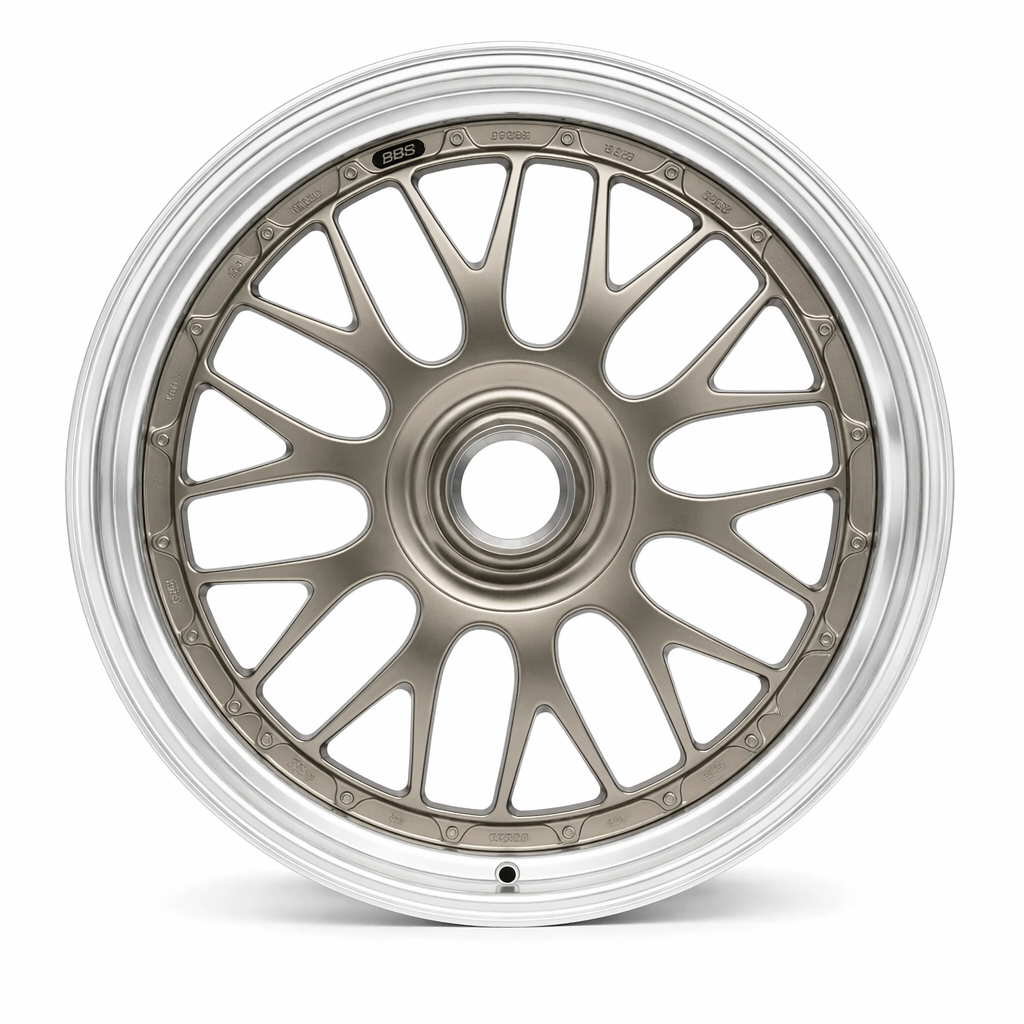 BBS RT88 20x9.5 +40, 21x12 +42.5 White Gold (SET)