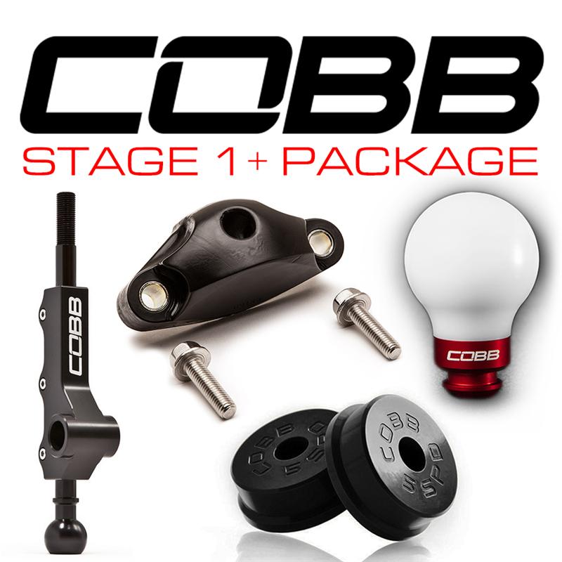 COBB Stage 1+ Double Adj Drivetrain Package | Subaru WRX/Legacy GT/Outback XT/Forester XT 5MT (05-14) (214X01P-W-RD)
