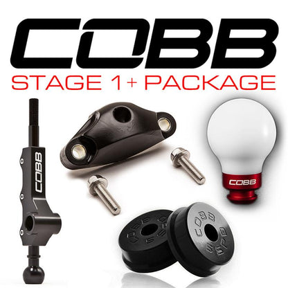 COBB Stage 1+ Double Adj Drivetrain Package | Subaru WRX/Legacy GT/Outback XT/Forester XT 5MT (05-14) (214X01P-W-RD)
