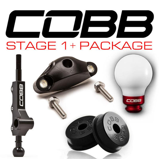 COBB Stage 1+ Double Adj Drivetrain Package | Subaru WRX/Legacy GT/Outback XT/Forester XT 5MT (05-14) (214X01P-W-RD)