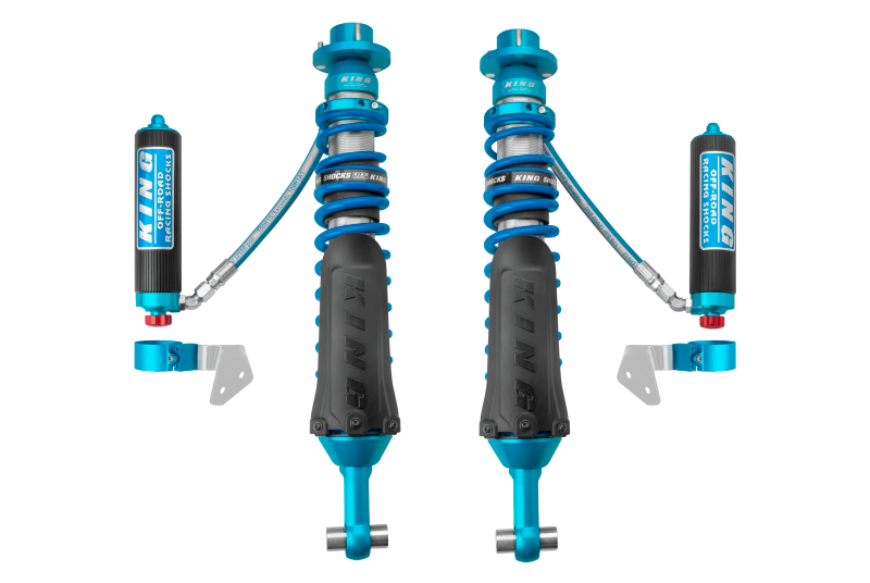 King Shocks 2.5 Performance w/ Remote Reservoir Adjustable Shocks Set - 2021-2024 Ford Bronco