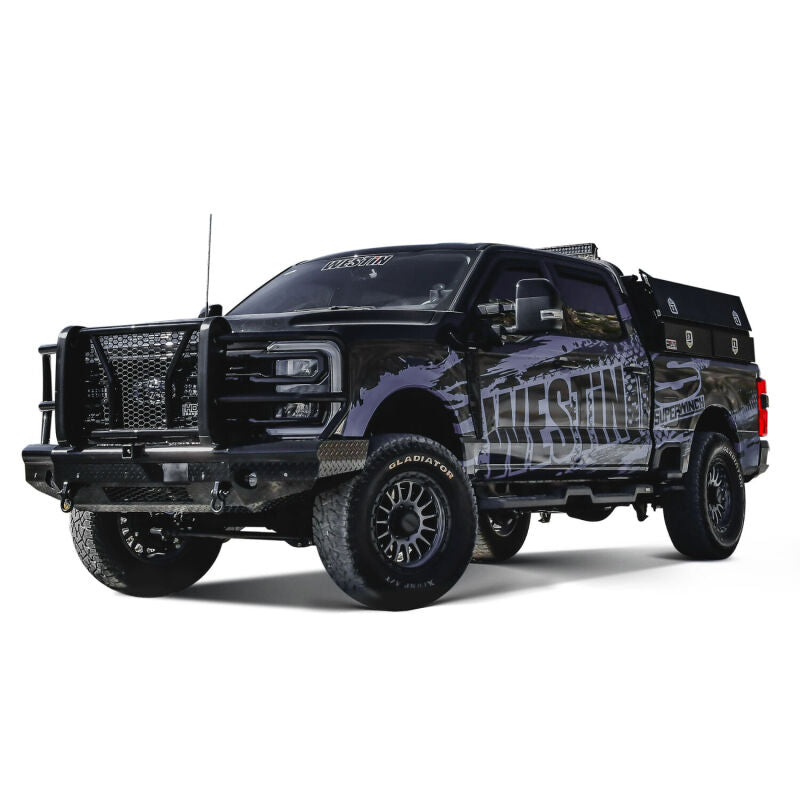 Westin Automotive 58-311205 HDX Bandit Front Bumper - Black For Ford Super Duty