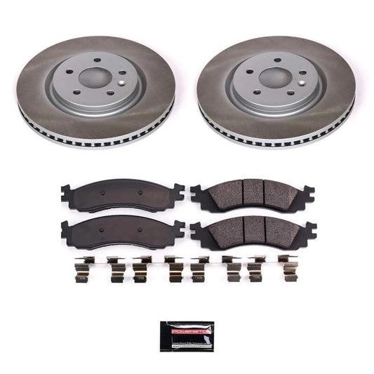 PowerStop Rotor Kit | 2011–2012 Ford Taurus (SC5581)
