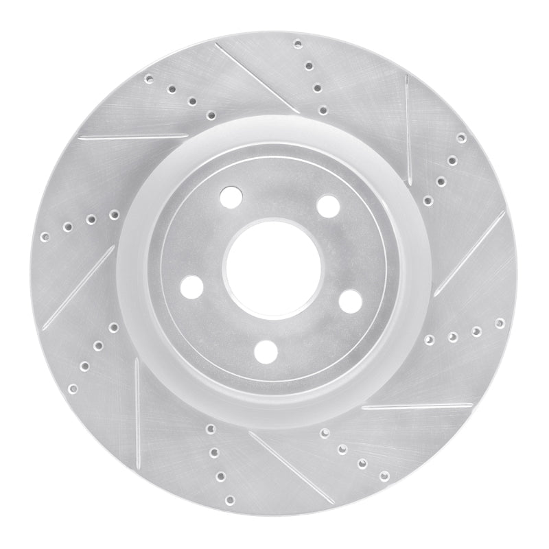 DFC D&S Silver Brake Rotor (FRONT RIGHT): Dodge Durango (12-25)