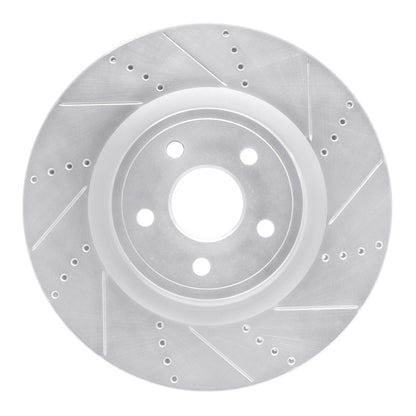 DFC D&S Silver Brake Rotor (FRONT RIGHT): Dodge Durango (12-25)