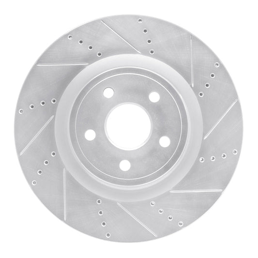 DFC D&S Silver Brake Rotor (FRONT RIGHT): Dodge Durango (12-25)