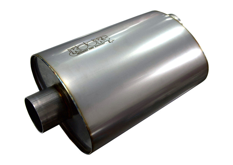 Kooks 2.5in Oval Center/Offset Muffler | Universal (MUF-009)