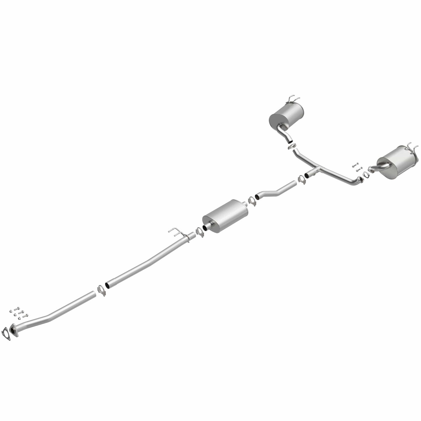 BRExhaust 2017-2019 Honda CR-V 1.5L Direct-Fit Replacement Exhaust System