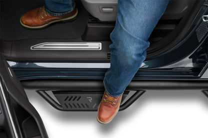 N-Fab Podium LG 2019 Chevy/GMC 1500 Crew Cab - Cab Length - Tex. Black - 3in