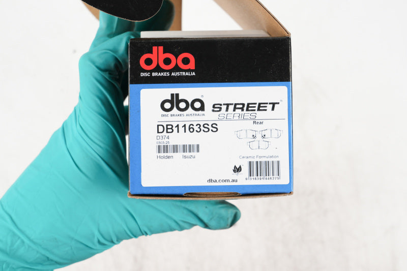 DBA Rear Street Series Brake Pads | Honda Civic Si (92-00) (DB1163SS)