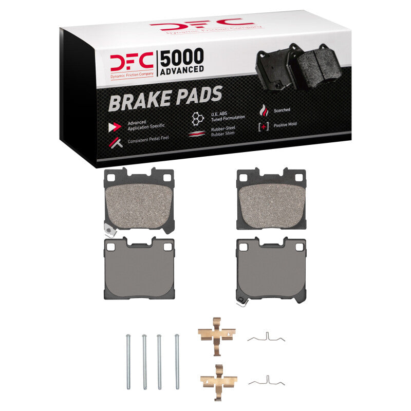 DFC 22-25 Toyota GR Corolla Rear Brake Pads & Hardware Kit (22-26) (1551-2451-01)