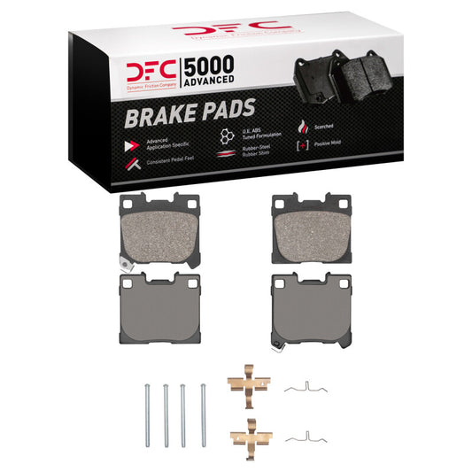 DFC 22-25 Toyota GR Corolla Rear Brake Pads & Hardware Kit (22-26) (1551-2451-01)