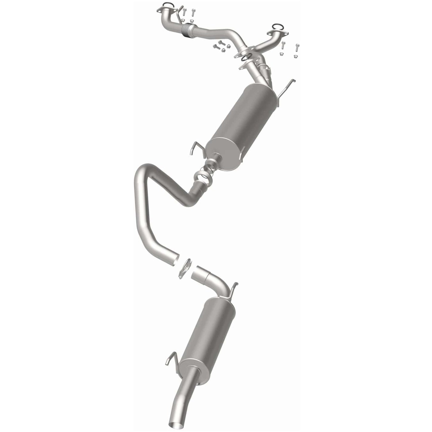 BRExhaust Direct-Fit Replacement Exhaust System 106-0176