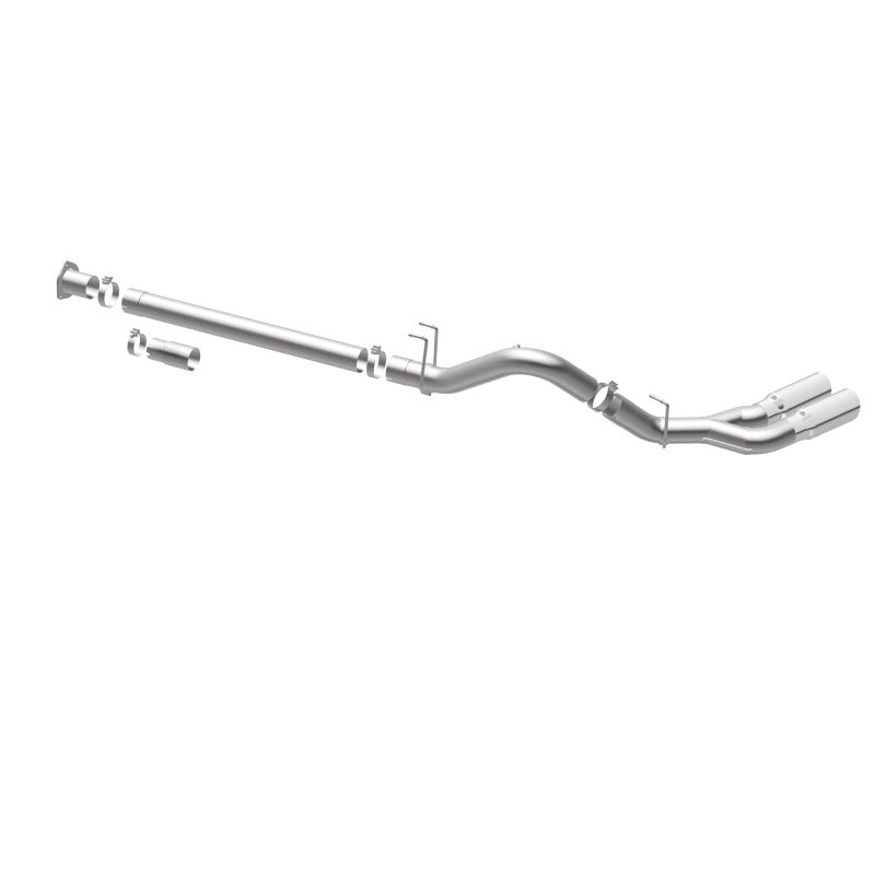 MagnaFlow 08-17 Ford F-250/350/450 4.6/6.7L DPF-Back SS 4in Dual Rear Exit | Ford Super Duty (17873)
