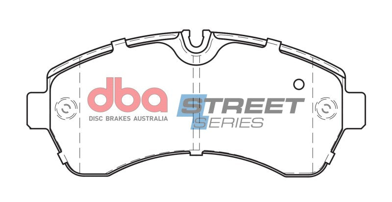 DBA Front Street Series Brake Pads | Dodge Sprinter 3500 DRW (07-09) (DB1974SS)