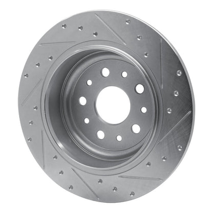 DFC D&S Silver Brake Rotor (REAR LEFT): Jeep Wrangler 2018-25