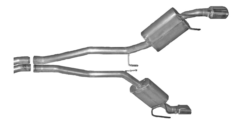 Gibson 2.25in Cat-Back Dual Exhaust | Chevrolet Camaro SS (10) (320002)