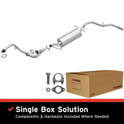 BRExhaust 2002-2004 Nissan Xterra 3.3L Direct-Fit Replacement Exhaust System