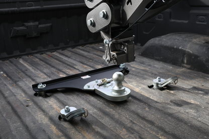 Gen-Y Dodge/RAM GoosePuck 5in Offset Ball Puck Mount 25K Towing