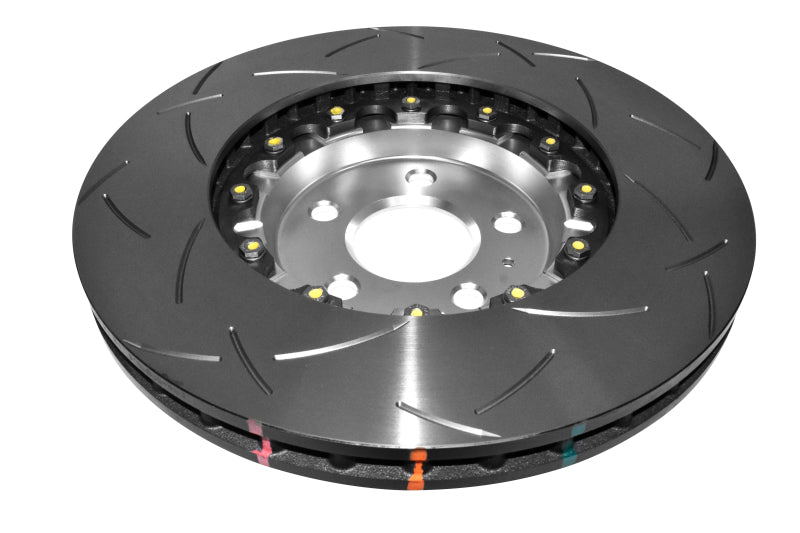 DBA 345mm Front 5000 Series Slotted Rotor w/ Silver Hat | Audi A6 Quattro (14-20) (DBA52832SLVS)