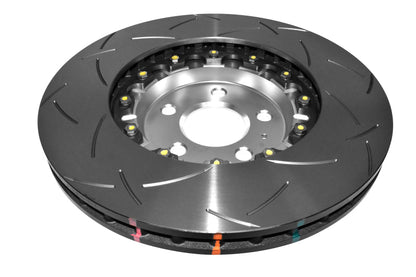 DBA 345mm Front 5000 Series Slotted Rotor w/ Silver Hat | Audi A6 Quattro (14-20) (DBA52832SLVS)