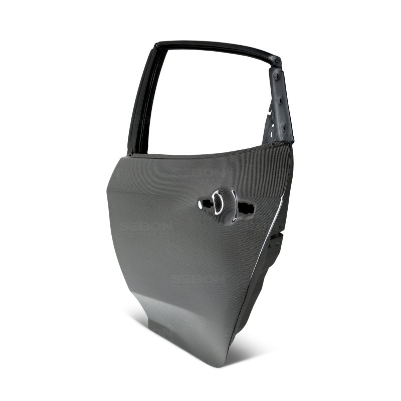 Seibon OE Style Gloss Carbon Fiber Rear Doors | Honda Civic (17) (DD17HDCVR-R)
