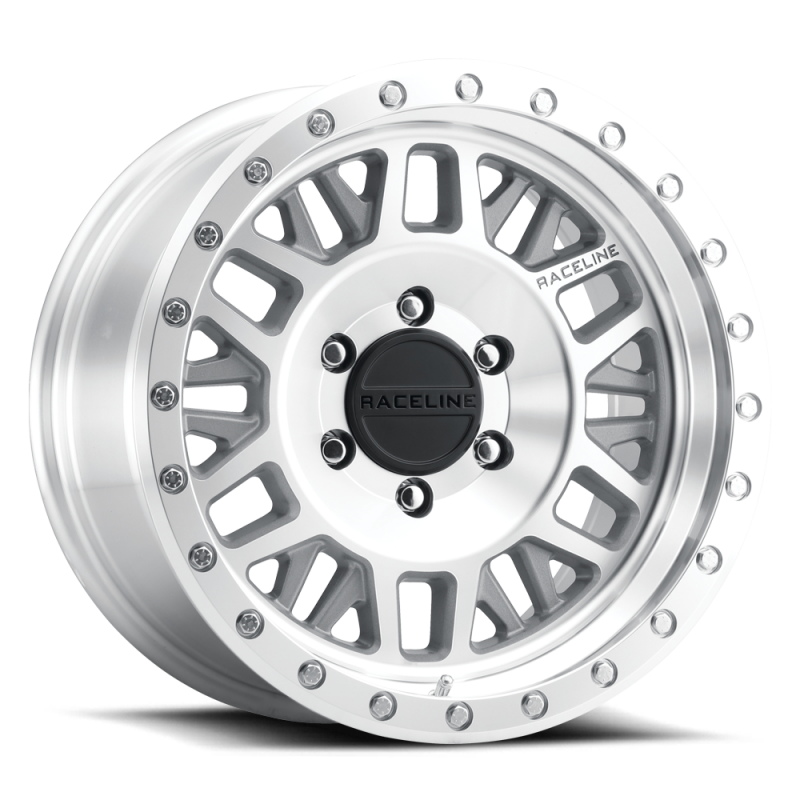 (set of 4) Raceline 951 Ryno Machined | 18x9" +18mm | 6x135mm Wheel