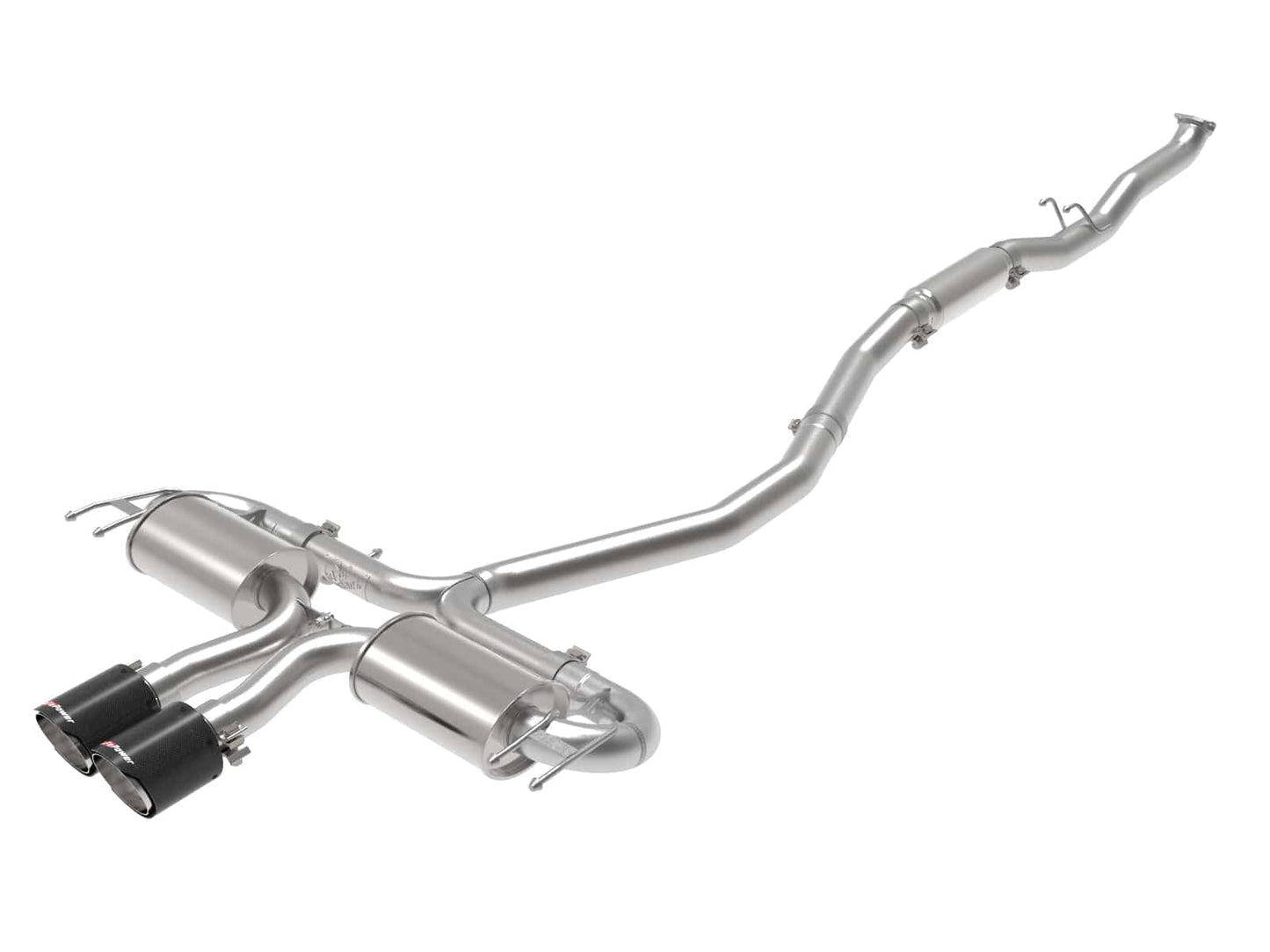 aFe Takeda 3in 304 SS Cat-Back Exhaust System w/CF Tips 17-20 Honda Civic Sport L4-1.5L (t)