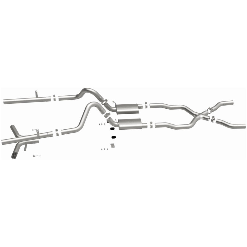 MagnaFlow 3in Crossmember-Back Performance Exhaust System | Chevrolet Bel Air (55-57) (16596)