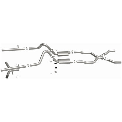 MagnaFlow 3in Crossmember-Back Performance Exhaust System | Chevrolet Bel Air (55-57) (16596)