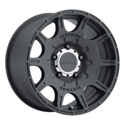 (set of 4) Method Wheels MR308 Matte Black | 17x8.5" +0mm | 5x5mm Wheel