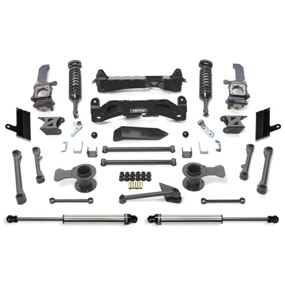 Fabtech 6" Performance Exhaust System w/ Drilled & Slotted 2.5in Cutout & 2.25in | Toyota 4Runner 4WD (10-15) (K7060DL)