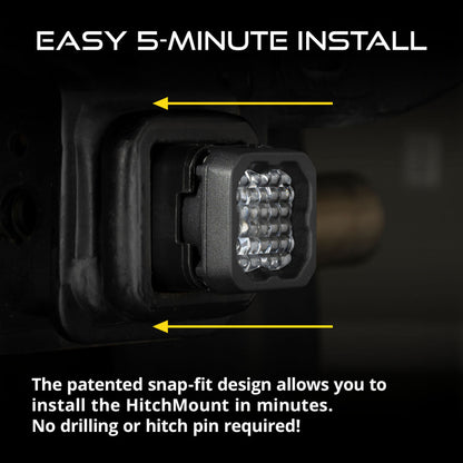 Diode Dynamics Hitch Mount LED Pod Reverse Kit for GMC Sierra 1500 2019-2023 C1R