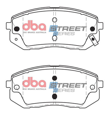 DBA 320mm Front Street Series Front Brake Pads | Hyundai Sonata (15-19) (DB2174SS)