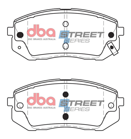 DBA 320mm Front Street Series Front Brake Pads | Hyundai Sonata (15-19) (DB2174SS)