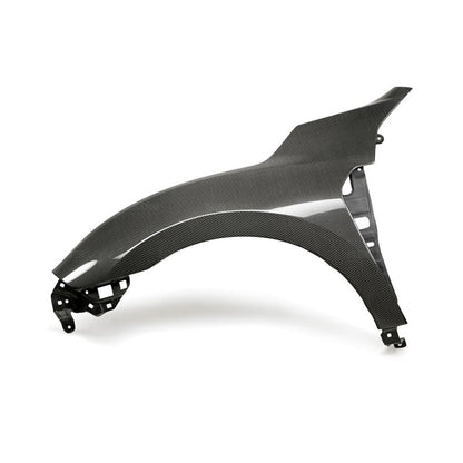 Seibon OE-Style Gloss Carbon Fiber Front Fenders | Honda Civic Type R (17+) (FF17HDCVR-OE)