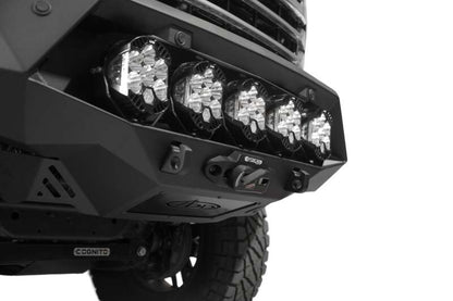 Addictive Desert Designs 1-5/16in Winch Fairlead Plate w/ Recessed Round End Hook - Black